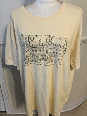 NWT Lucky Brand Vintage-Looking Graphic Tee /Men’s XXL